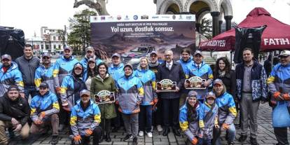 Doğu-Batı Dostluk ve İpek Yolu Rallisi'nin Türkiye etabı başladı