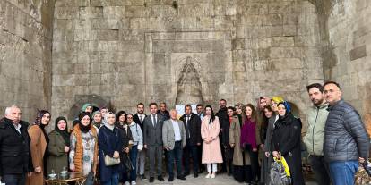 Öğretmenler Sivas’ın tarihini yerinde öğrendi