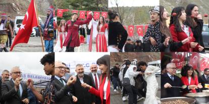 Sivas'ta Hıdırellez kutlamaları renkli görüntülere sahne oldu!