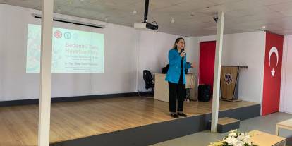 Cezaevinde kadın sağlığına yönelik bilgilendirme semineri