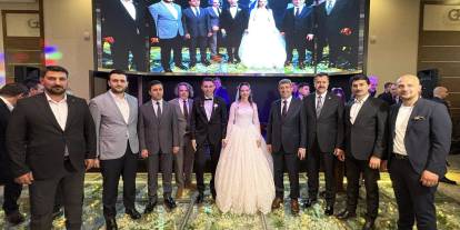 Aydın ve Önoğul çifti dünyaevine girdi