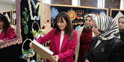 Dört Eylül Çocuk Evleri sakinlerinden anlamlı sergi