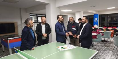 Gençlerle gönül sofrasında buluştu