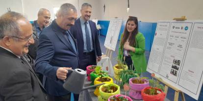 Sivas'ta özel eğitim öğrencileri TÜBİTAK 4006 Bilim Fuarı açtı