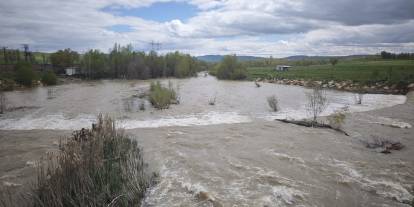 Türkiye’nin en uzun nehri Kızılırmak’ı besleyen Yıldız Irmağı coştu