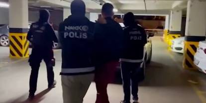 Kırmızı bültenle aranan Hollandalı zanlı İstanbul'da operasyonla yakalandı