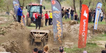 Divriği’de off-road heyecanı nefesleri kesti