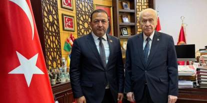 Başaran’dan Bahçeli’ye teşekkür ziyareti
