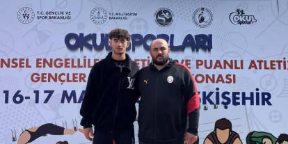 Sivaslı atletlerden çifte zafer