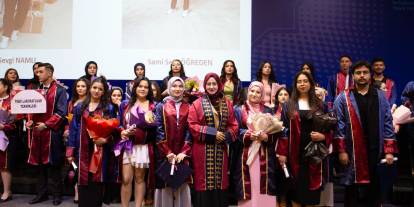 Mezuniyet heyecanı yaşadılar