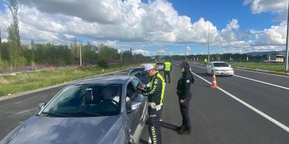 Ulaş'ta bayram öncesi trafik denetimleri artırıldı