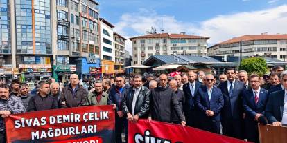 Sivas’ta tarihi mutabakat: 10 siyasi partiden Demir Çelik Fabrikası için ortak bildiri