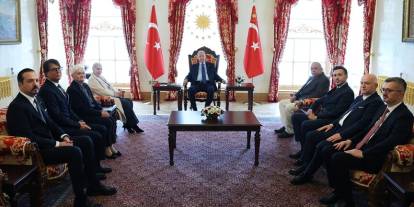 Cumhurbaşkanı Erdoğan, 27 Mayıs darbesi mağdurlarının ailelerini kabul etti