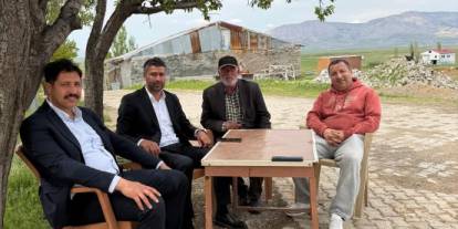 MHP Ulaş İlçe Başkanı İlbey, yaşlıları ve hastaları ziyaret etti