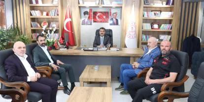İHH heyeti, Erdoğan ile bir araya geldi