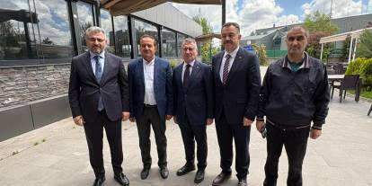Divan heyeti Güler’le yeniden buluştu