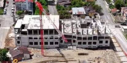 Lütfi Fikret Tuncel Okulu inşaatında çalışmalar devam ediyor
