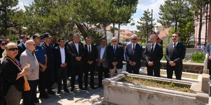 Sivas'ta 'Mağusa Fatihi' mezarı başında anıldı