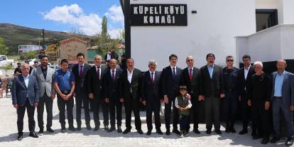 Küpeli Köy Konağı hizmete açıldı