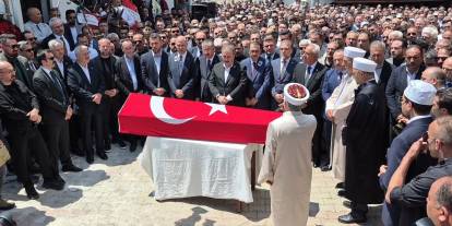 Destici'nin ağabeyi son yolculuğuna uğurlandı