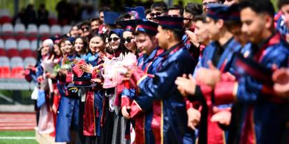 İmranlı MYO’da  mezuniyet coşkusu