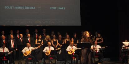 Sivas'ta THM korosu konser verdi
