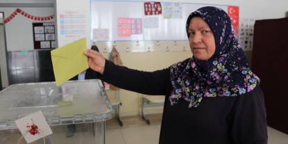 Sivas'ta vatandaşlar sandık başına gitti