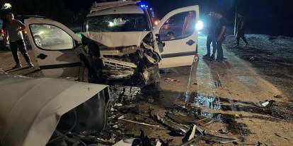 Gürün'de feci kaza: 1 ölü 7 yaralı