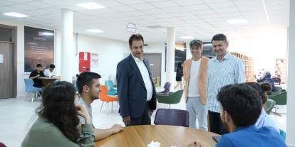 Öğrencilere hem moral hem ikram