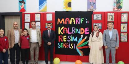 “Maarifin Kalbinde Resim Sergisi” beğeni topladı