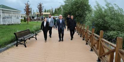 Vali Şimşek'ten Hafik Gölü'ne ziyaret