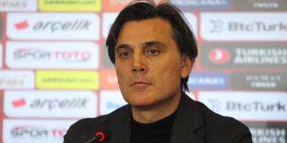 Vincenzo Montella: "Durumu düzeltmek için vakit olduğunu biliyoruz"