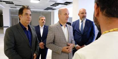 YÖK Başkanı Özvar'dan SCÜ'ye ziyaret: Yeni hastane binası bölgenin sağlık üssü olacak