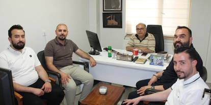 Sivas Genç MÜSİAD’dan gazetemize ziyaret