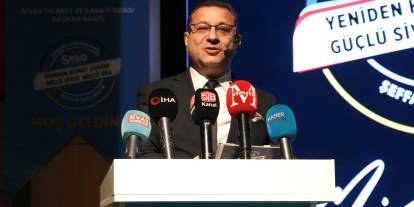 Mustafa Eken STSO seçimleri öncesi sahneye çıktı