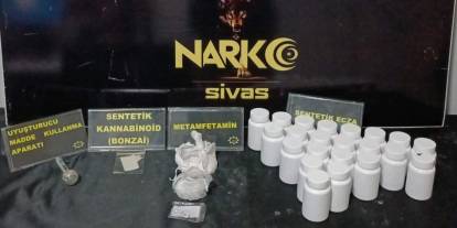 Sivas'ta uyuşturucu sevkiyatına geçit yok