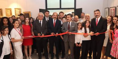 BİLSEM öğrencilerinin eserleri sergilendi