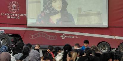 Gezen Sinema Tırı ilçe sakinleriyle buluştu!