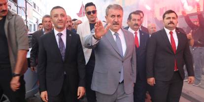 Sivas'ta konuşan BBP lideri Destici'den Muhsin Yazıcıoğlu davası açıklaması
