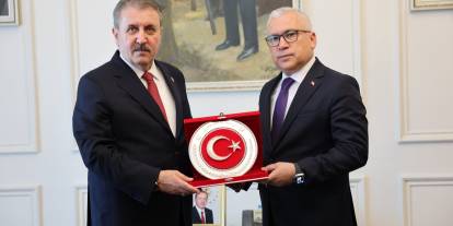 Destici'den Vali Şimşek'e ziyaret