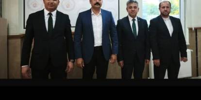 Şarkışla'da veda yemeği
