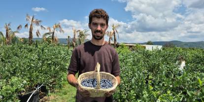 10 dönümle başladı, 60 dönüme ulaştı