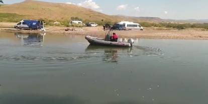 Kızılırmak'ta arama çalışmaları ikinci gününde