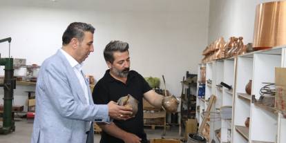 SESOB Başkanı Demirgil'den bakırcılık sanatına tam destek: "Ortak sorumluluğumuz"
