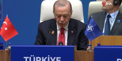 Cumhurbaşkanı Erdoğan, tarihi NATO Zirvesi'nde konuştu