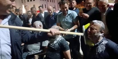 Asırlık gelenek damadın yakınlarına zor anlar yaşattı