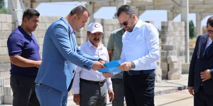 Şarkışla'da modern kesimhane projesine yakın takip