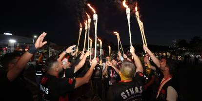 Sivas'ta motosiklet festivali rüzgarı sona erdi