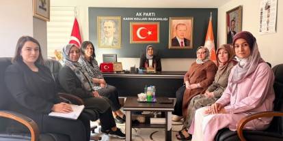 AK Parti Sivas Kadın Kolları haftalık gündemi değerlendirdi