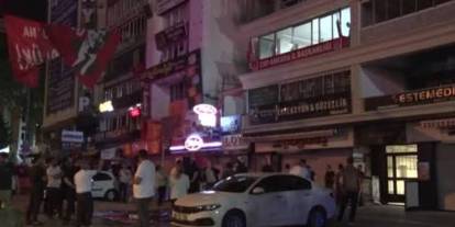 CHP Ankara İl Başkanlığı binası önünde gerginlik